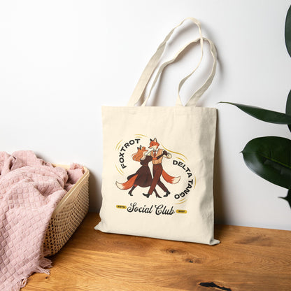 FOXTROT DELTA TANGO Tote Bag | Social Club for Dissent bag  | Firestarter Fund Collection