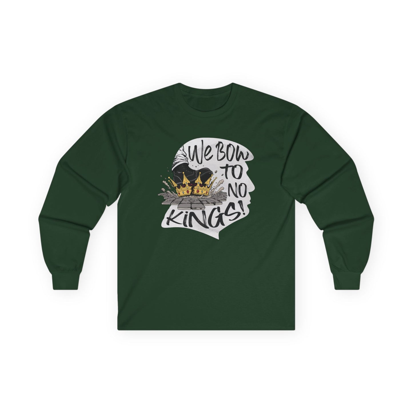 No Kings Unisex Long Sleeve Tee | Firestarter Fund Collection