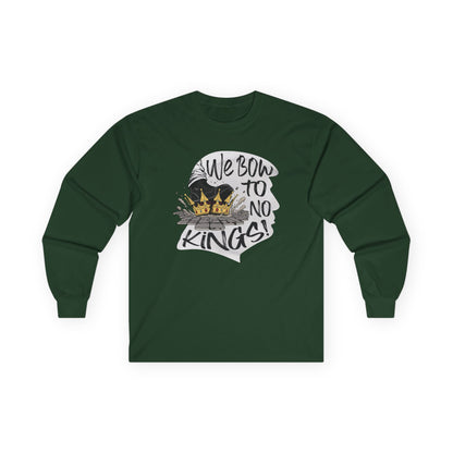 No Kings Unisex Long Sleeve Tee | Firestarter Fund Collection