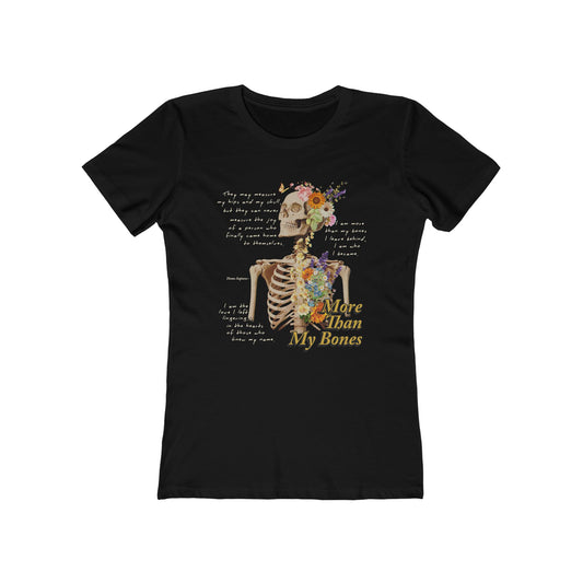 More Than My Bones Fitted Cut Tee | Trans Rights & Solidarity Collection