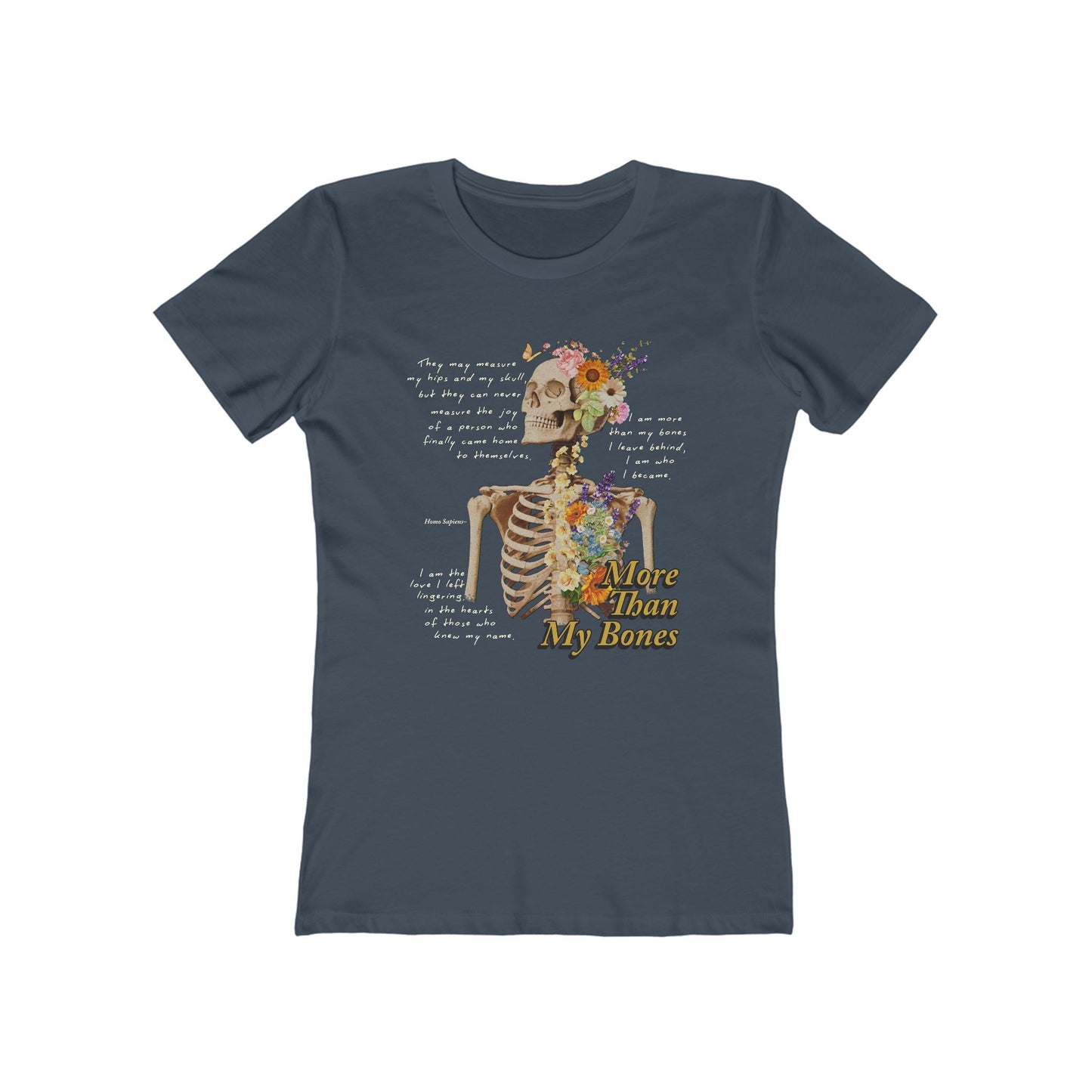 More Than My Bones Fitted Cut Tee | Trans Rights & Solidarity Collection
