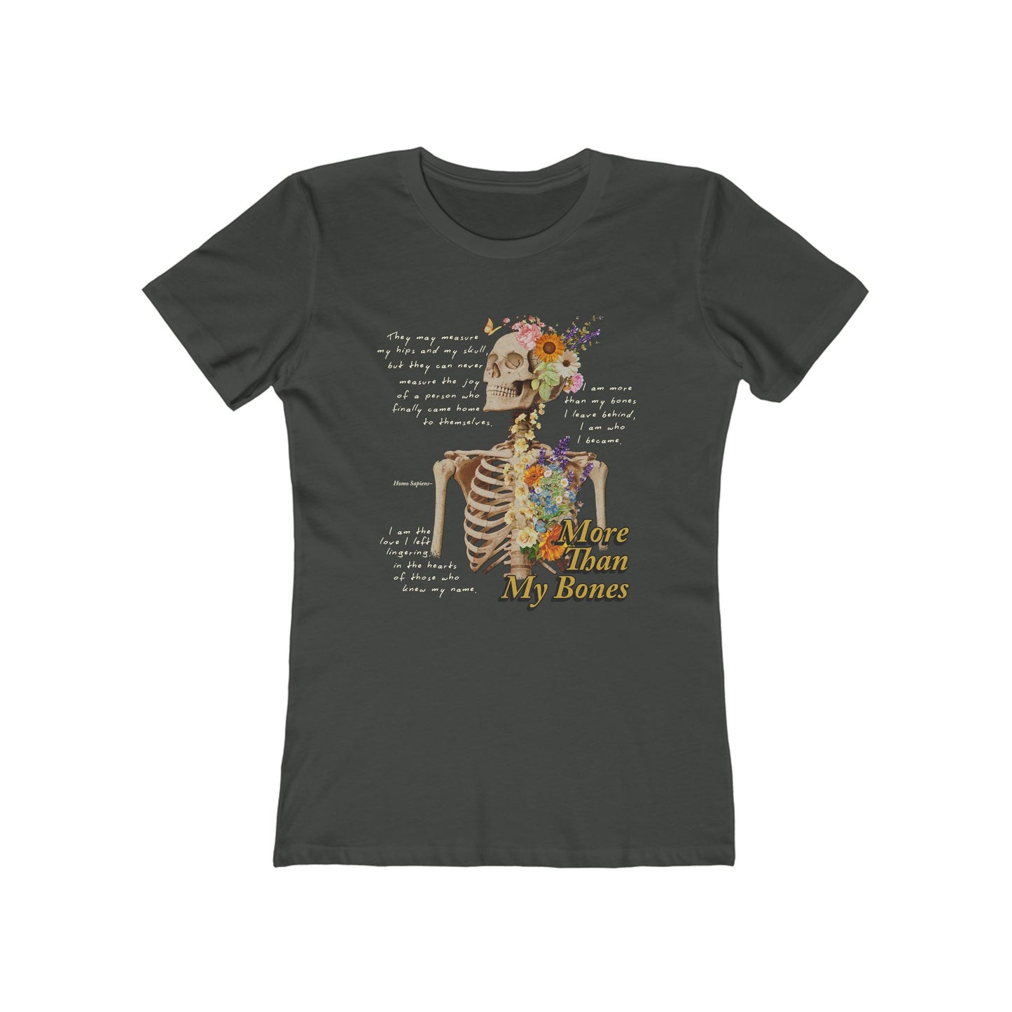 More Than My Bones Fitted Cut Tee | Trans Rights & Solidarity Collection