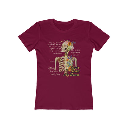 More Than My Bones Fitted Cut Tee | Trans Rights & Solidarity Collection