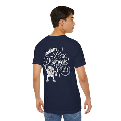 "Late Diagnosis Club" Custom Tee | Autism, ADHD, AuDHD Advocacy Shirt | Ember & Oath