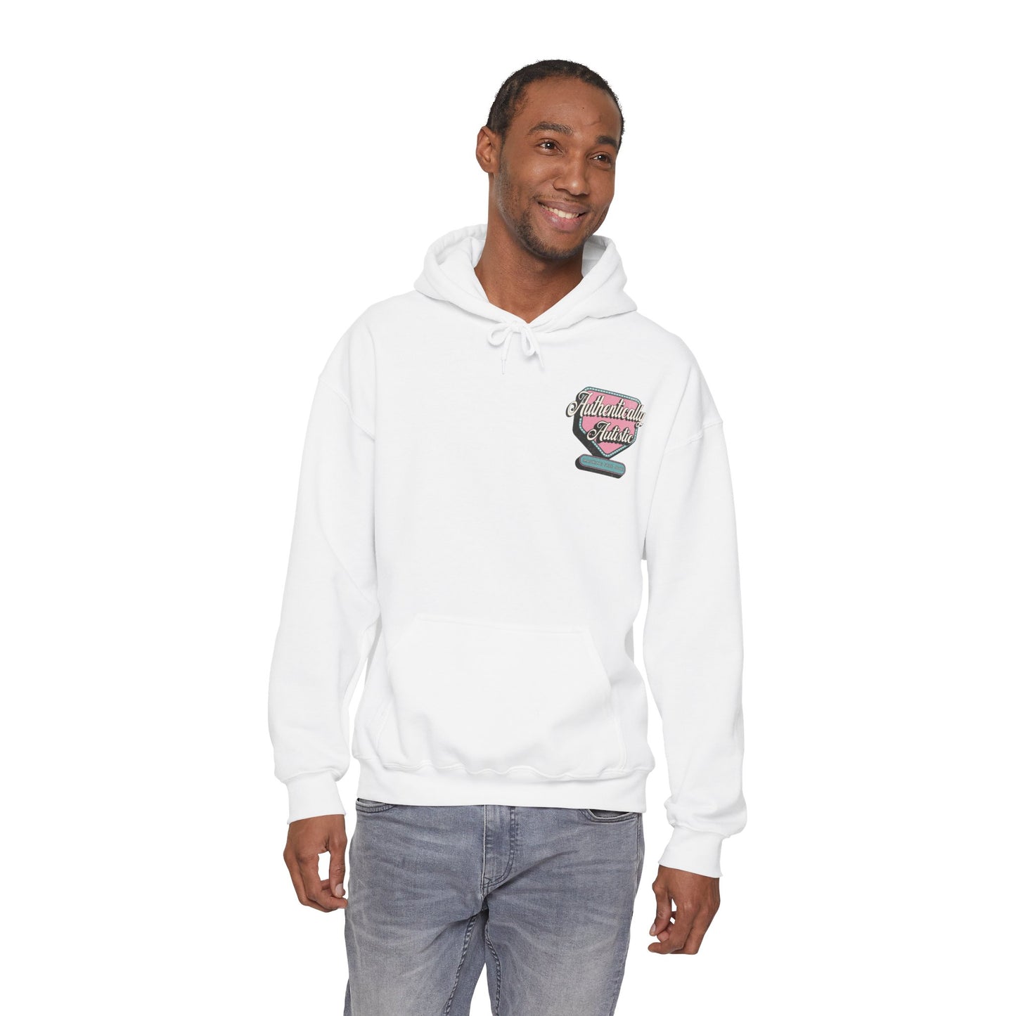 "Authentically Autistic" Unisex Hoodie | Autism & Neurodiversity Advocacy Shirt