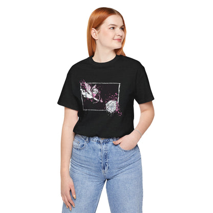 Cupid Against ICE Unisex Tee | Anti-ICE Shirt | The Collective Flame Fund Collection