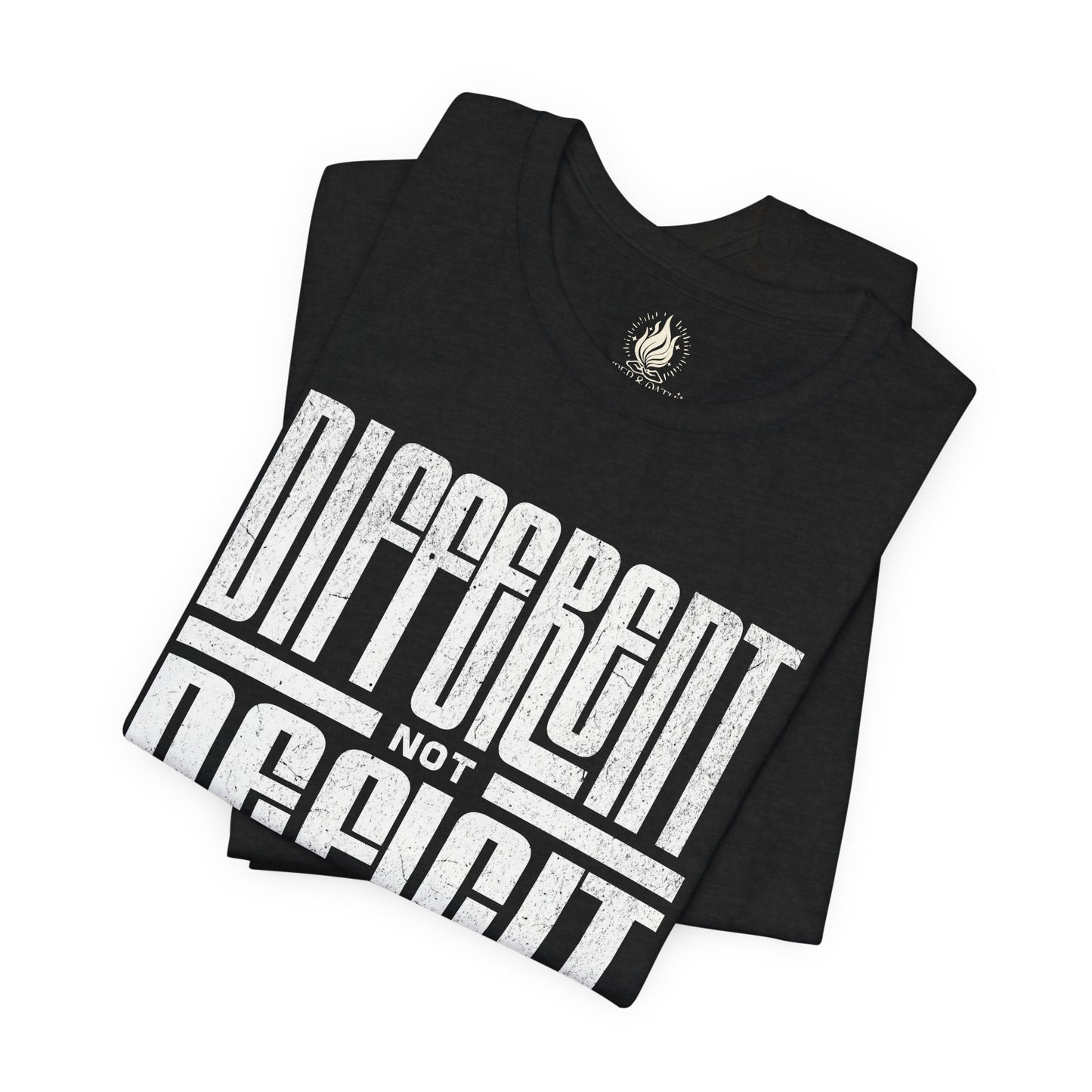 "Different Not Deficit" Unisex Tee | Autism & Neurodiversity Advocacy Shirt