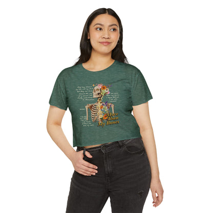 More Than My Bones Crop Top | Trans Rights & Solidarity Collection