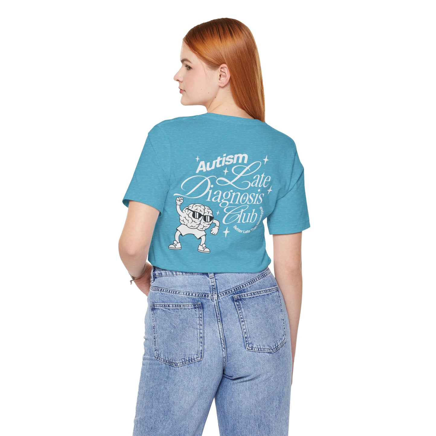 "Late Diagnosis Club" Custom Tee | Autism, ADHD, AuDHD Advocacy Shirt | Ember & Oath