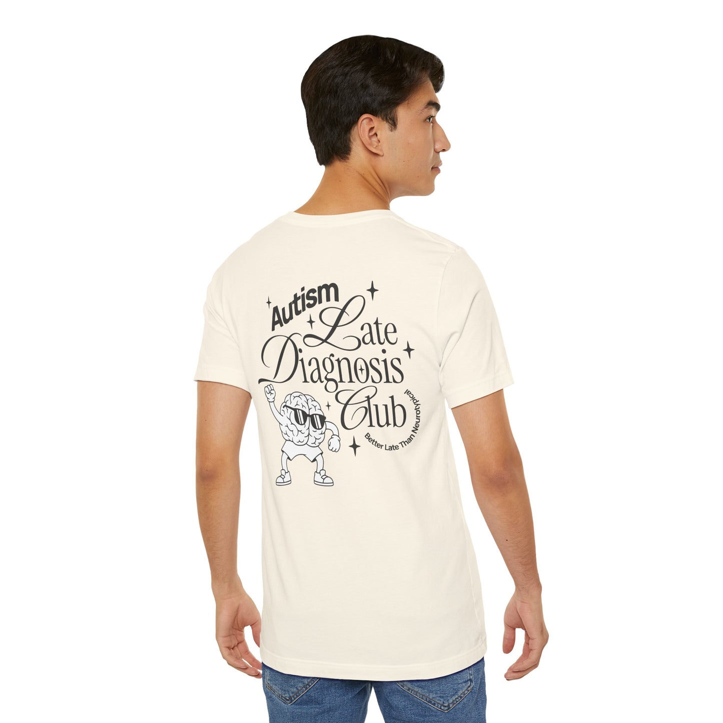 "Late Diagnosis Club" Custom Tee | Autism, ADHD, AuDHD Advocacy Shirt | Ember & Oath