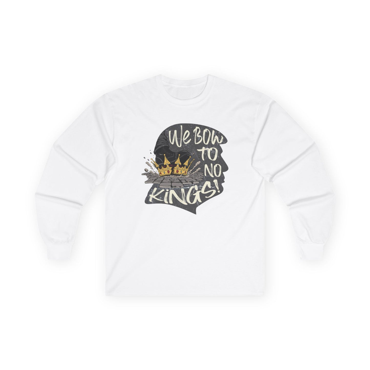 No Kings Unisex Long Sleeve Tee | Firestarter Fund Collection