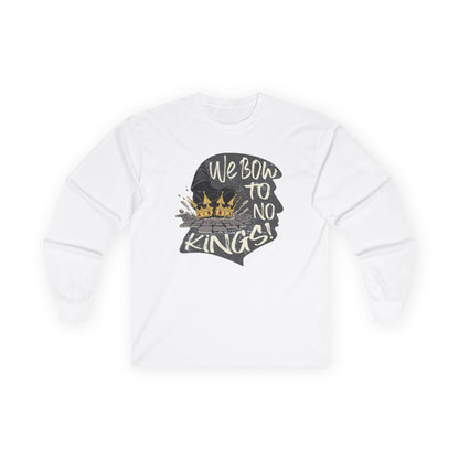 No Kings Unisex Long Sleeve Tee | Firestarter Fund Collection