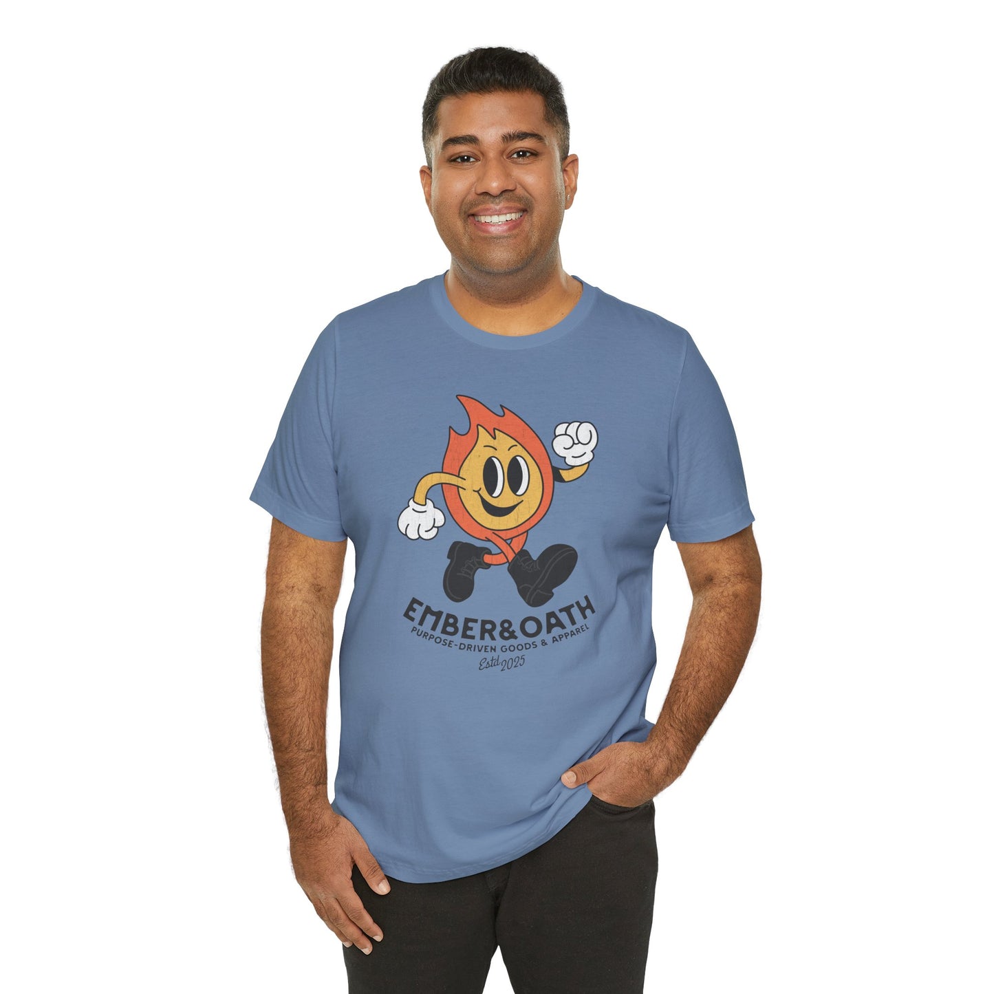 Emory Tee | The Firestarter Fund Mascot Shirt
