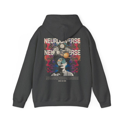 Neurodiverse Universe Unisex Hoodie | Neurodiversity Advocacy Hooded Sweatshirt