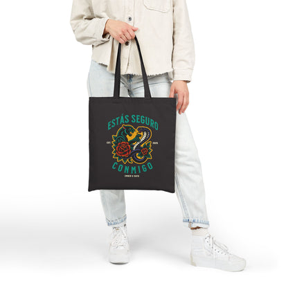 You Are Safe With Me Tote | Estás Seguro Conmigo Bag | Immigrant Rights & Solidarity Collection