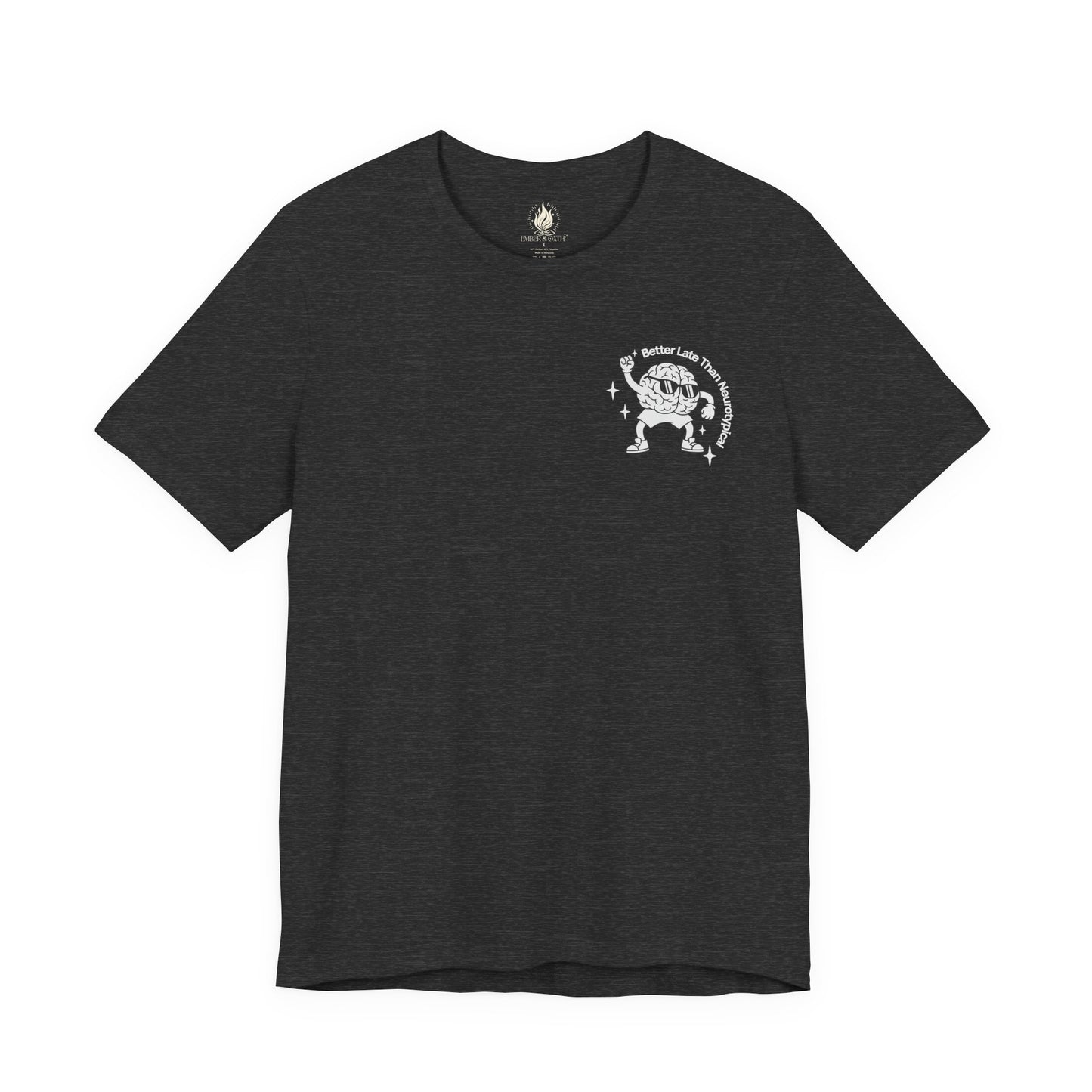 "Late Diagnosis Club" Custom Tee | Autism, ADHD, AuDHD Advocacy Shirt | Ember & Oath
