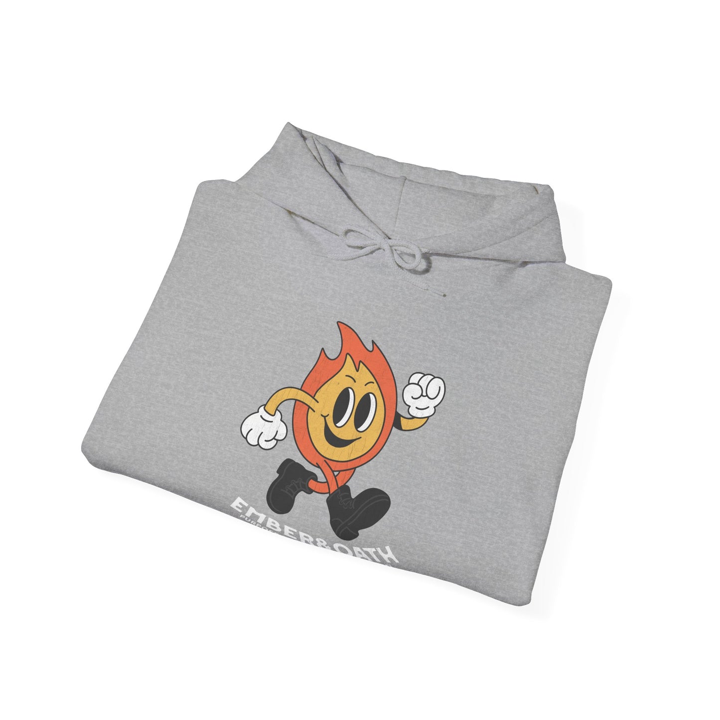 Emory Unisex Hoodie | The Firestarter Fund Mascot Hooded Sweatshirt