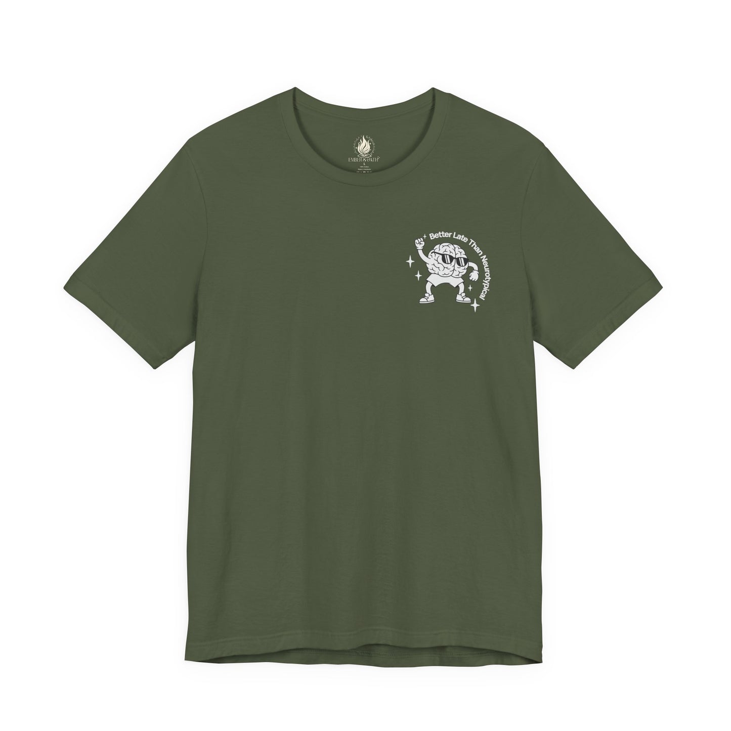 "Late Diagnosis Club" Custom Tee | Autism, ADHD, AuDHD Advocacy Shirt | Ember & Oath