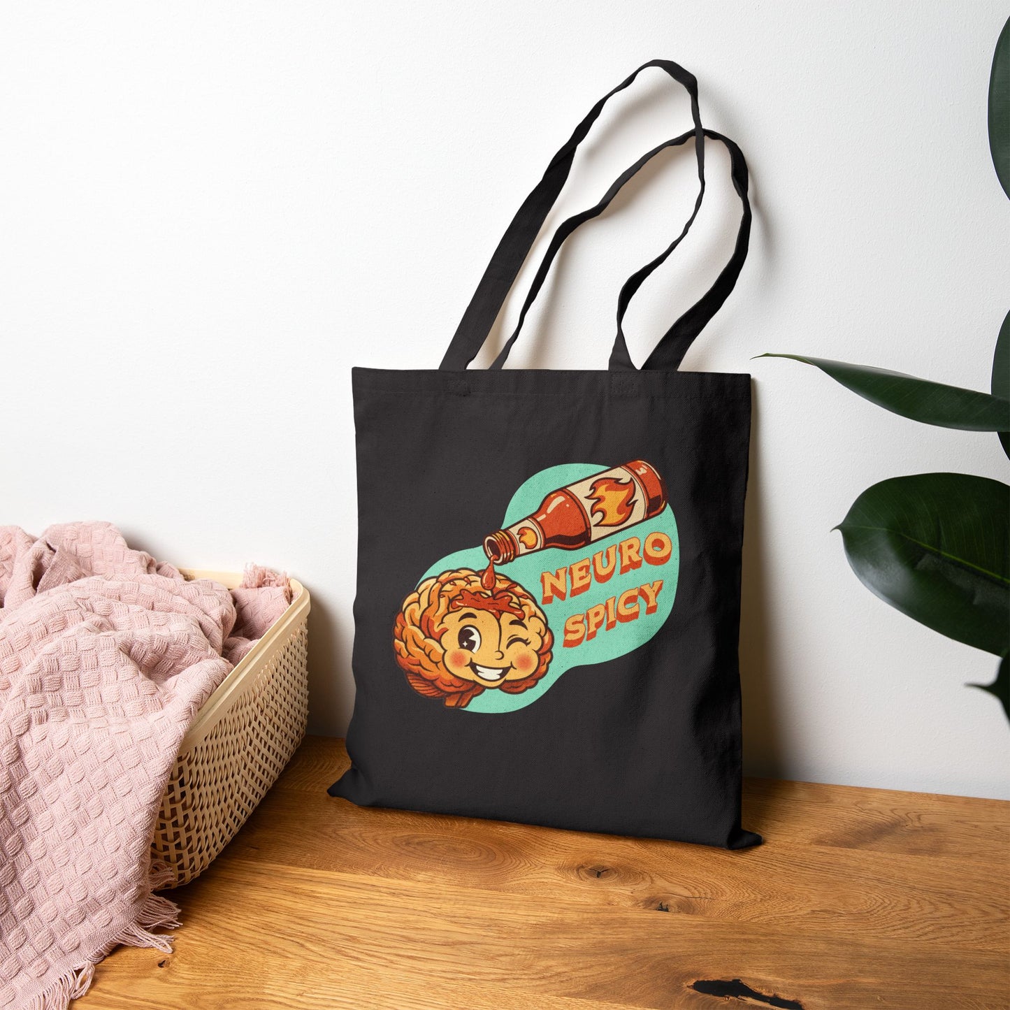 "Neurospicy" Tote Bag | Autism & Neurodiversity Tote