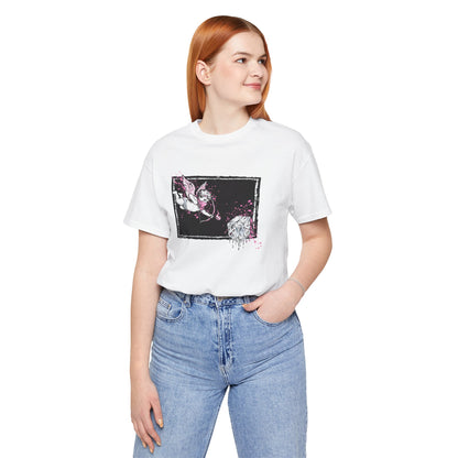 Cupid Against ICE Unisex Tee | Anti-ICE Shirt | The Collective Flame Fund Collection