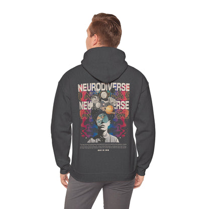 Neurodiverse Universe Unisex Hoodie | Neurodiversity Advocacy Hooded Sweatshirt