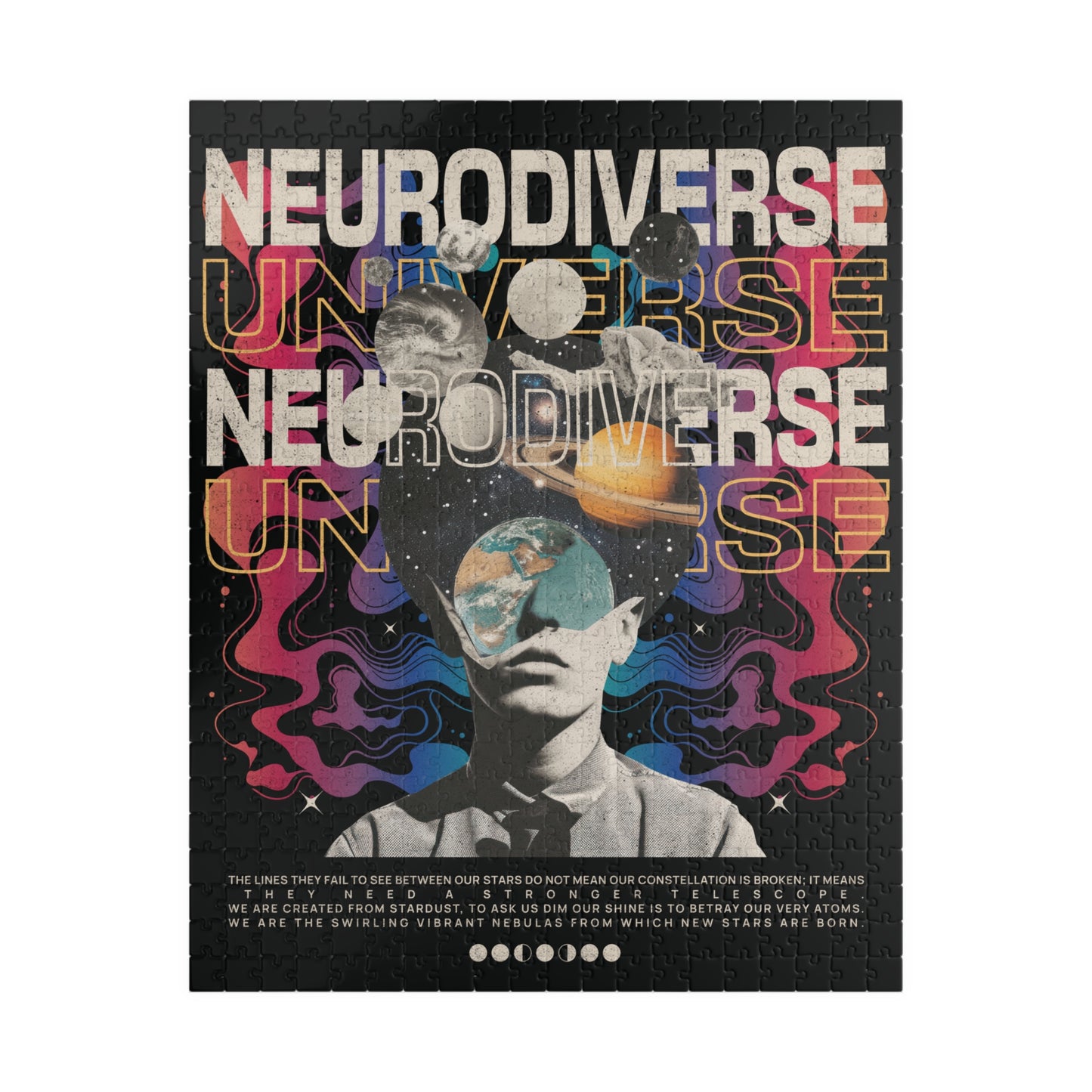 Neurodiverse Universe Puzzle (110, 252, 520 piece) | Neurodiversity Advocacy Gift