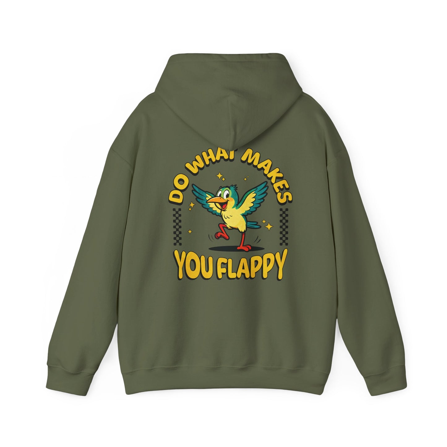 "Do What Makes You Flappy" Unisex Hoodie |Autism & Neurodiversity Advocacy Hooded sweatshirt
