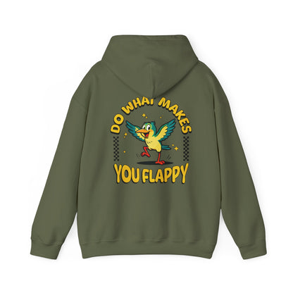 "Do What Makes You Flappy" Unisex Hoodie |Autism & Neurodiversity Advocacy Hooded sweatshirt
