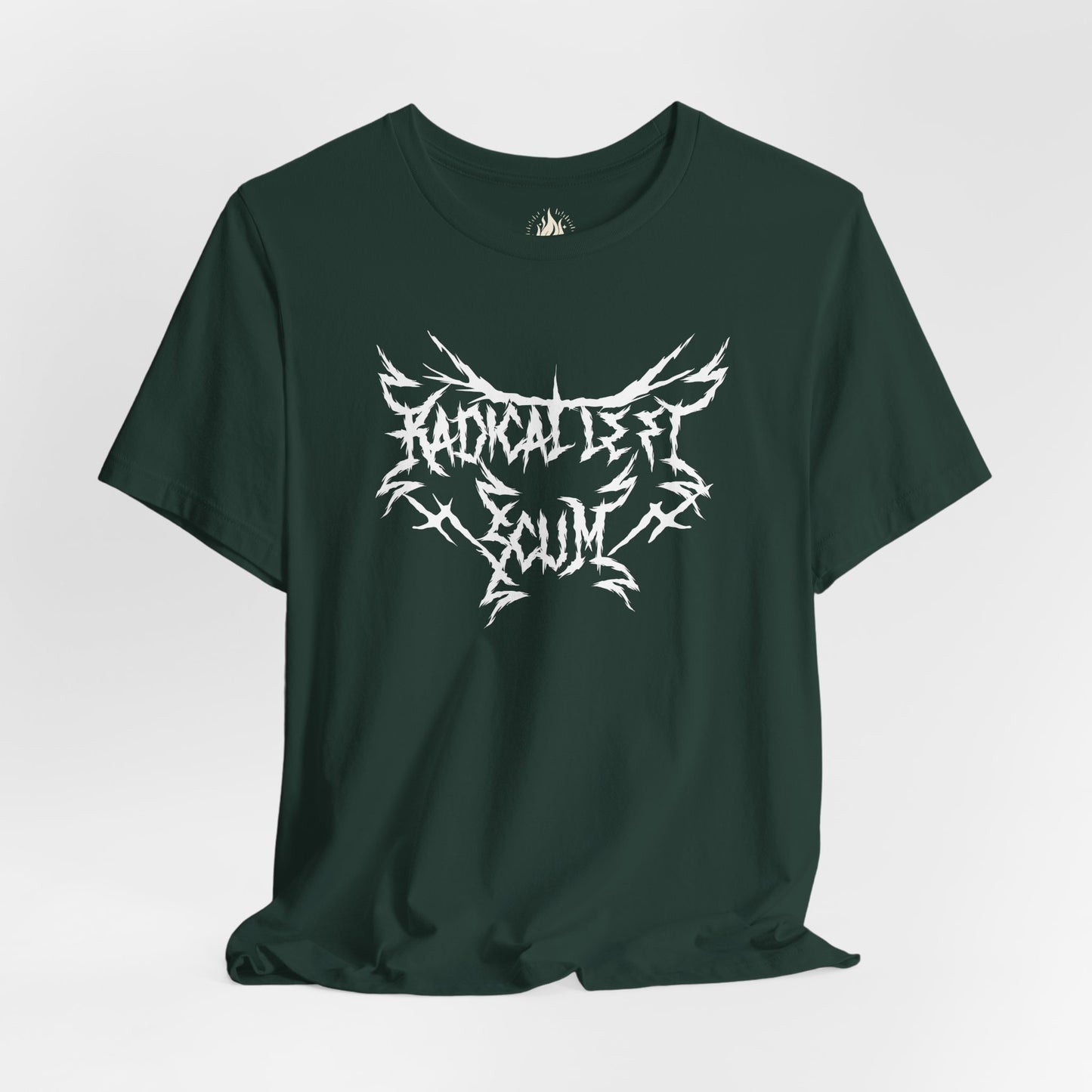 Radical Left Scum Heavy Metal Unisex Tee | The Collective Flame Fund Collection