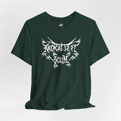 Radical Left Scum Heavy Metal Unisex Tee | The Collective Flame Fund Collection