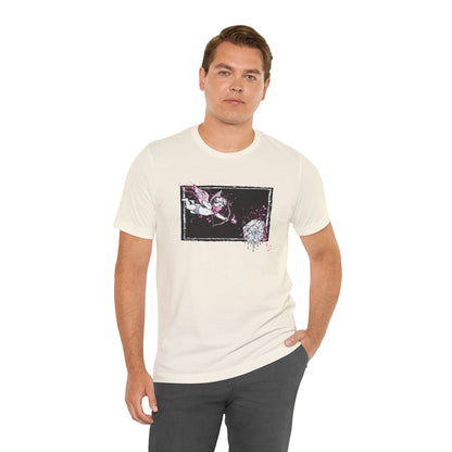 Cupid Against ICE Unisex Tee | Anti-ICE Shirt | The Collective Flame Fund Collection