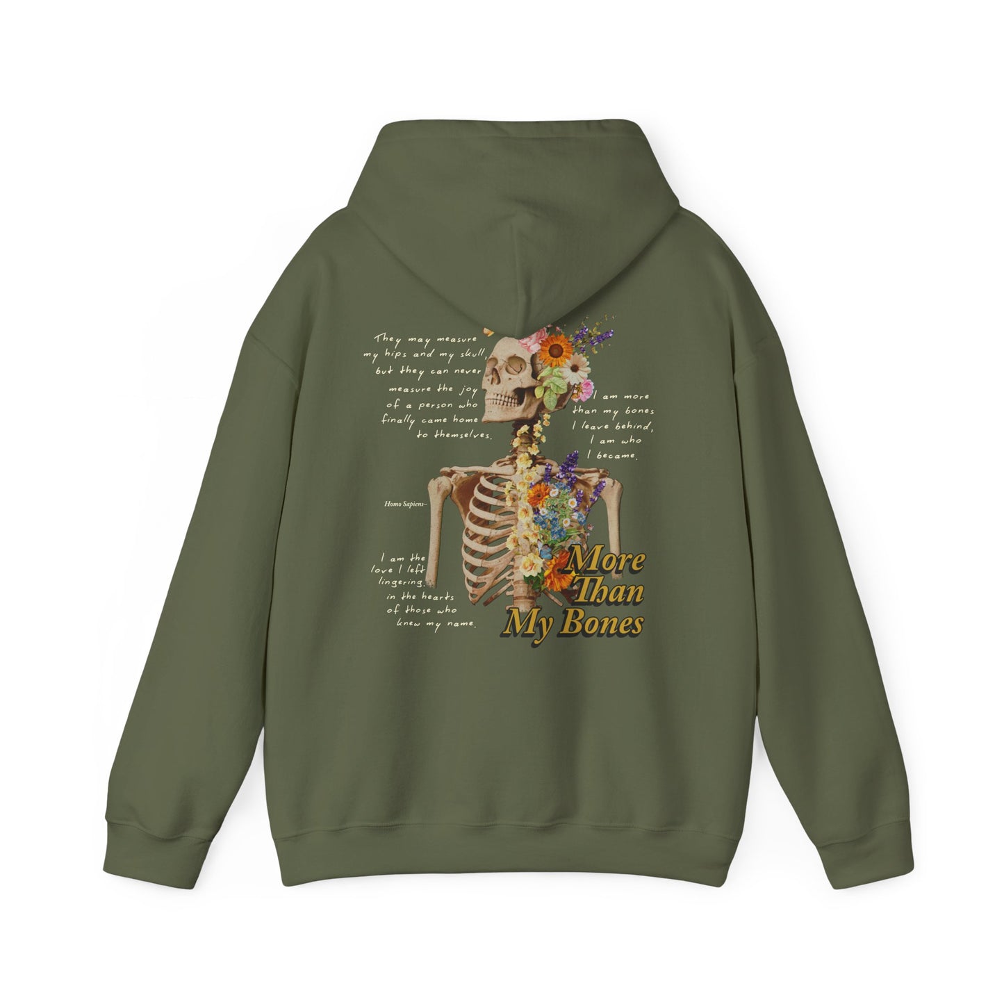 More Than My Bones Unisex Hoodie | Trans Rights & Solidarity Collection