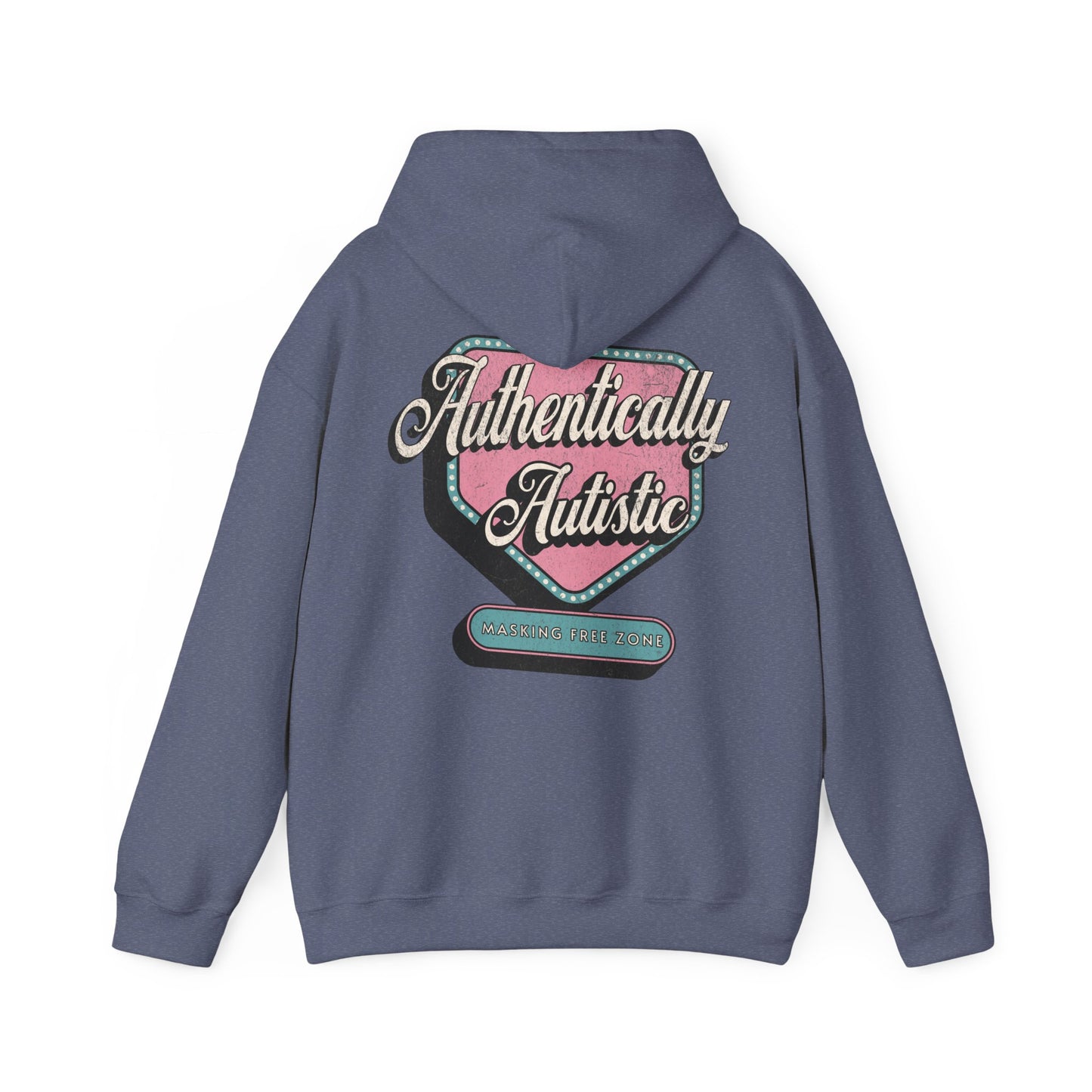 "Authentically Autistic" Unisex Hoodie | Autism & Neurodiversity Advocacy Shirt