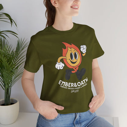 Emory Tee | The Firestarter Fund Mascot Shirt