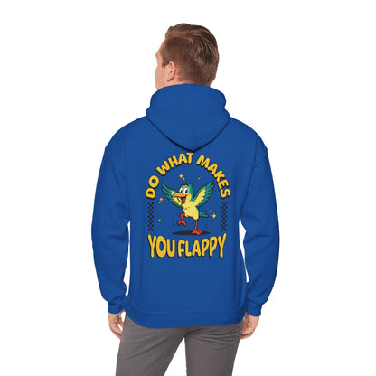 "Do What Makes You Flappy" Unisex Hoodie |Autism & Neurodiversity Advocacy Hooded sweatshirt