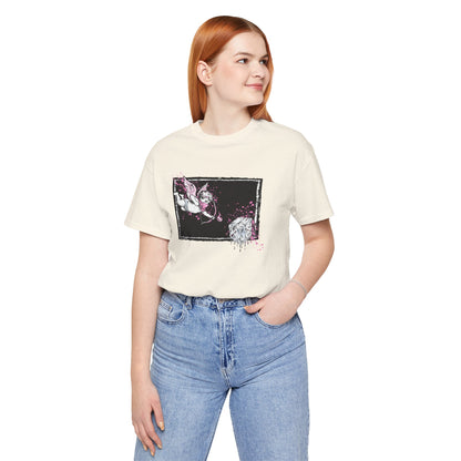 Cupid Against ICE Unisex Tee | Anti-ICE Shirt | The Collective Flame Fund Collection
