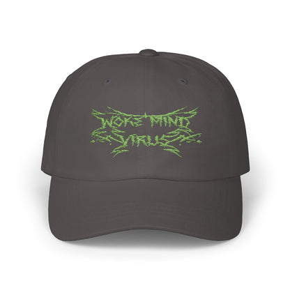 Woke Mind Virus Heavy Metal Dad Hat | The Collective Flame Fund Collection