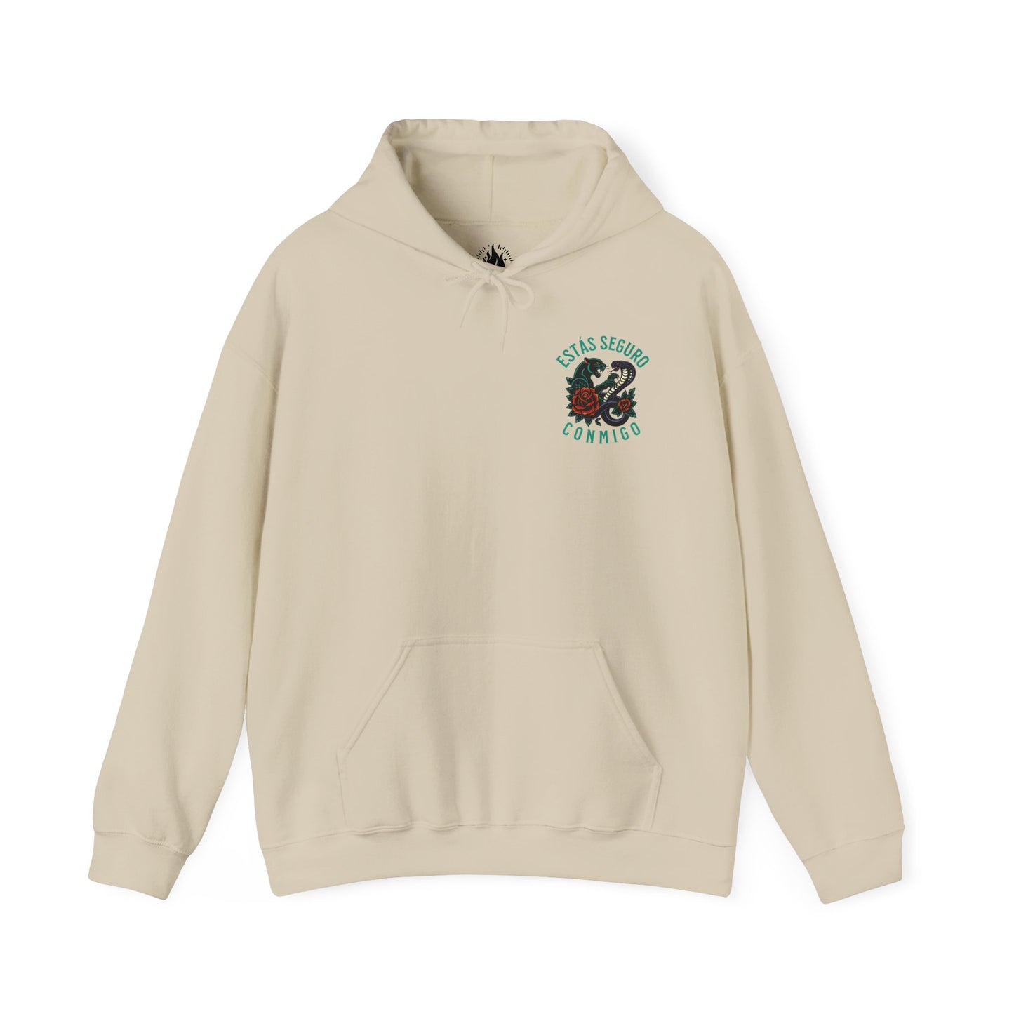 You Are Safe With Me Unisex Hoodie | Estás Seguro Conmigo Hooded Sweatshirt | Immigrant Rights & Solidarity Collection