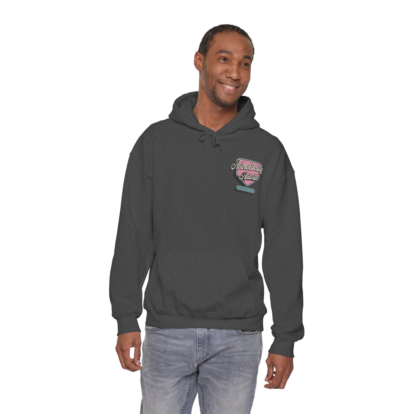 "Authentically Autistic" Unisex Hoodie | Autism & Neurodiversity Advocacy Shirt