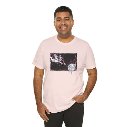 Cupid Against ICE Unisex Tee | Anti-ICE Shirt | The Collective Flame Fund Collection