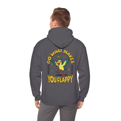 "Do What Makes You Flappy" Unisex Hoodie |Autism & Neurodiversity Advocacy Hooded sweatshirt