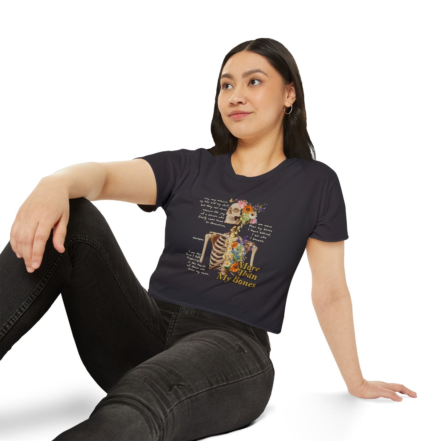More Than My Bones Crop Top | Trans Rights & Solidarity Collection
