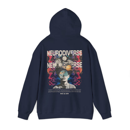 Neurodiverse Universe Unisex Hoodie | Neurodiversity Advocacy Hooded Sweatshirt