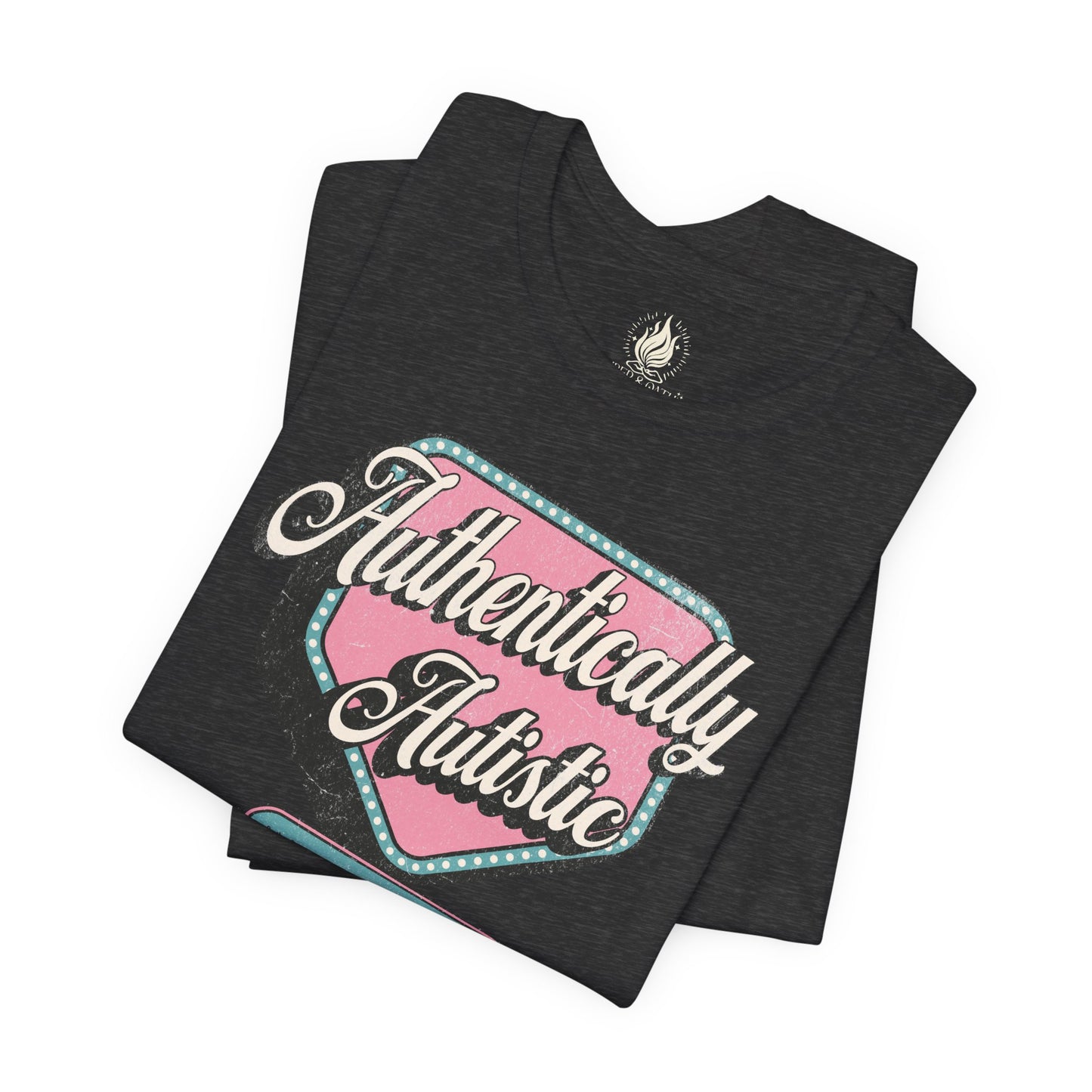 "Authentically Autistic" Unisex Tee | Masking Free Zone Shirt