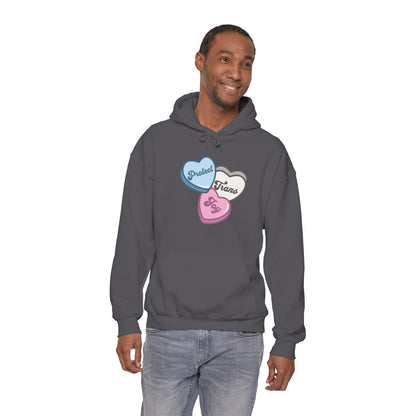 Protect Trans Joy Unisex Hoodie | Trans Pride & Solidarity Collection