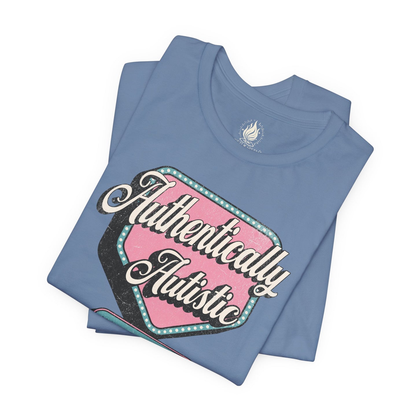 "Authentically Autistic" Unisex Tee | Masking Free Zone Shirt