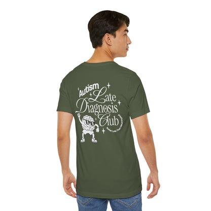 "Late Diagnosis Club" Custom Tee | Autism, ADHD, AuDHD Advocacy Shirt | Ember & Oath