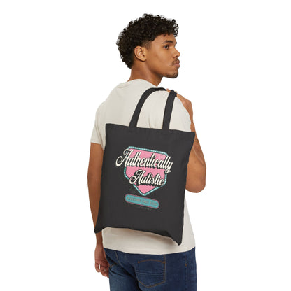 "Authentically Autistic" Tote Bag | Autism & Neurodiversity Advocacy Bag