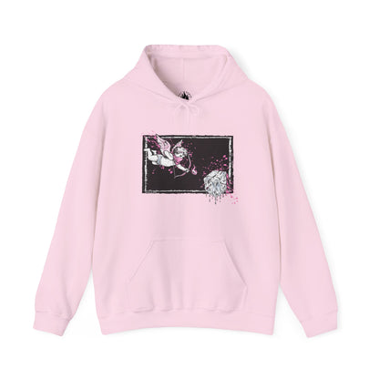Cupid Against ICE Unisex Hoodie | Anti-ICE Hooded Sweatshirt | The Collective Flame Fund Collection