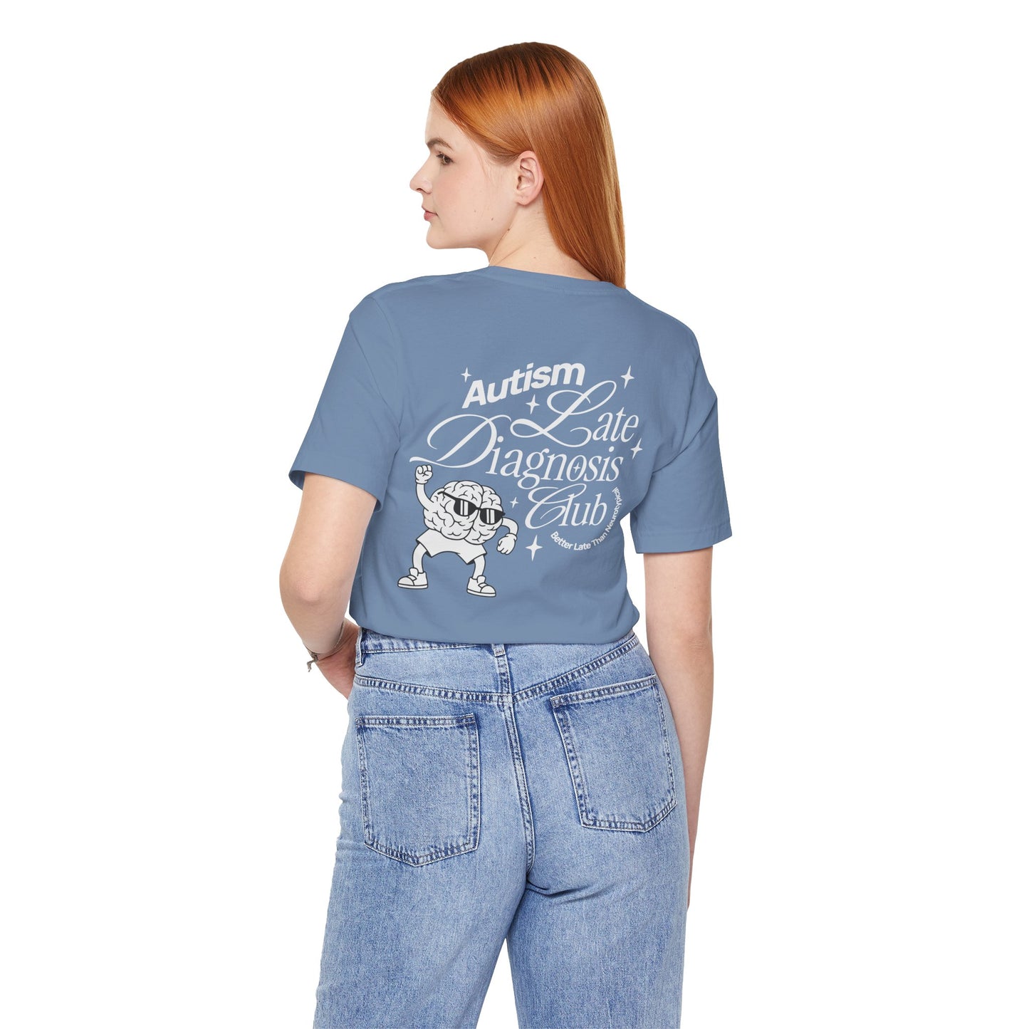 "Late Diagnosis Club" Custom Tee | Autism, ADHD, AuDHD Advocacy Shirt | Ember & Oath